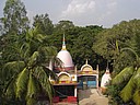 061125 1239_Agrasara Mandir gate from roof.JPG